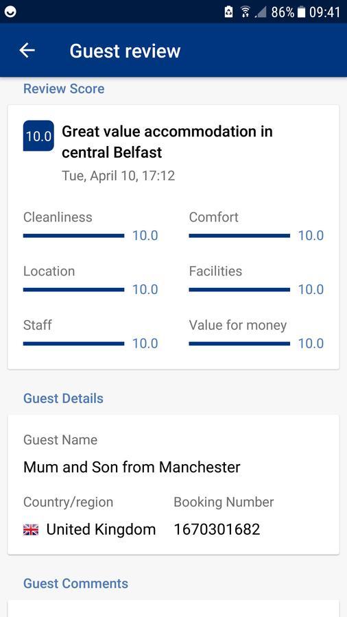 Lawnbrook Town House Hotel Belfast Bagian luar foto